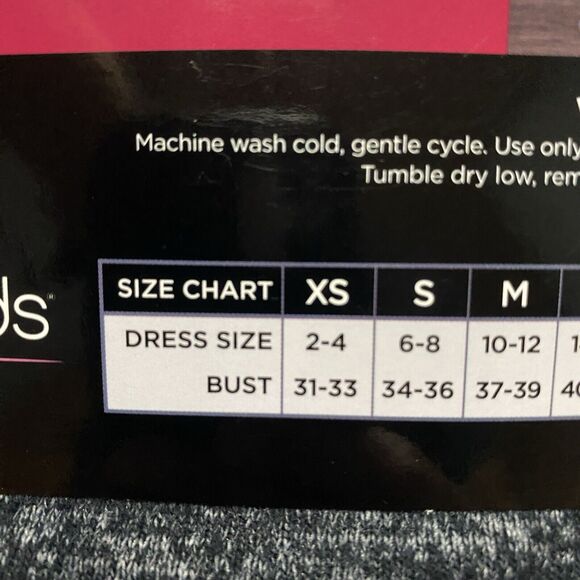 Cuddl Duds Long Sleeve Crew Soft Knit w/Thumb Holes Women's Size X-Small Gray - Picture 3 of 15